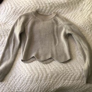 Wilfred Long Sleeve Crop Top